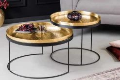 Riess-Ambiente Goldene Möbel|Couchtische & Truhen ><noscript><img width=