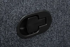 Riess-Ambiente 2-Sitzer Sofa|Sessel > Exklusiver 2er Kinosessel HOLLYWOOD dunkelgrau Fernsehsessel mit Liegefunktion