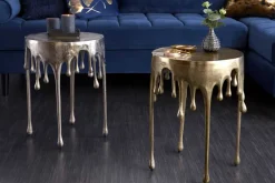 Riess-Ambiente Beistelltische|Goldene Möbel ><noscript><img width=