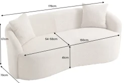 Riess-Ambiente 2-Sitzer Sofa ><noscript><img width=