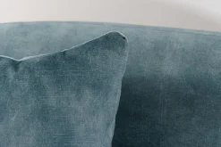 Riess-Ambiente 2-Sitzer Sofa > Extravagantes Sofa ELEMENTAL 180cm petrol Samt 2-Sitzer Couch mit Federkern