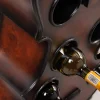Riess-Ambiente Mehr...|Massivholzregale > Extravagantes Weinregal CELLO 133cm braun Tannenholz für 10 Flaschen