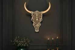 Riess-Ambiente Dekoration|Goldene Möbel ><noscript><img width=