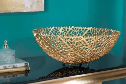 Riess-Ambiente Goldene Möbel|Schalen ><noscript><img width=