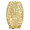Riess-Ambiente Dekoration|Goldene Möbel > Filigrane Design Vase ABSTRACT LEAF gold 50cm Handarbeit
