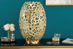 Riess-Ambiente Dekoration|Goldene Möbel ><noscript><img width=