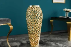 Riess-Ambiente Dekoration|Goldene Möbel ><noscript><img width=