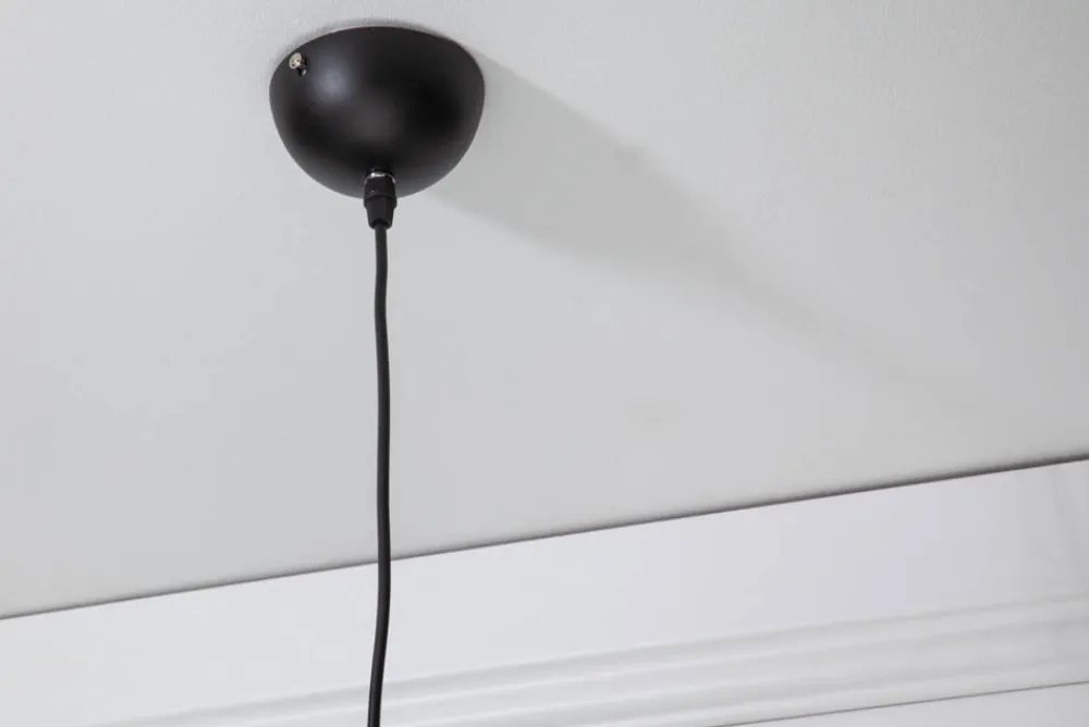 Riess-Ambiente Hängelampen > Filigrane Hängelampe COCOONING XL 60cm schwarz Kugelleuchte