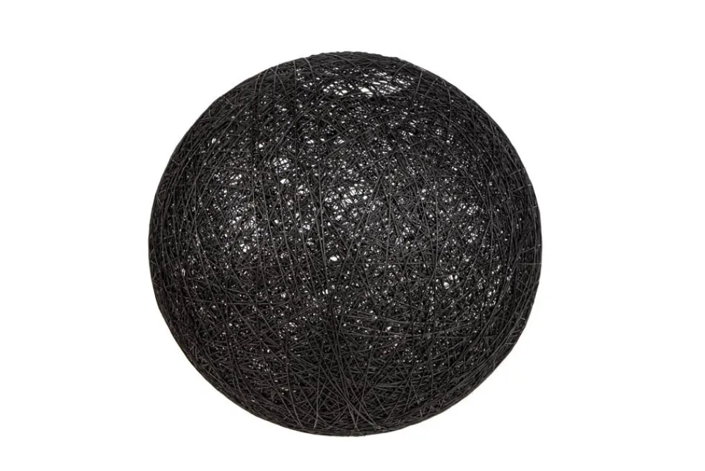Riess-Ambiente Hängelampen > Filigrane Hängelampe COCOONING XL 60cm schwarz Kugelleuchte