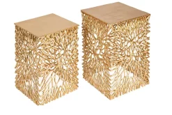 Riess-Ambiente Beistelltische|Goldene Möbel ><noscript><img width=