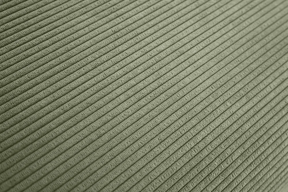 Riess-Ambiente Sitzhocker > Großer Sitzhocker HEAVEN 100cm grün Cord Sofahocker abnehmbarer Bezug