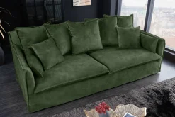 Riess-Ambiente Samt Möbel|Xxl Sofa ><noscript><img width=