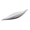 Riess-Ambiente Schalen > Handgearbeitete Deko Schale SILVER LEAF 40cm silber Aluminium
