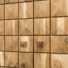Riess-Ambiente Mehr...|Mehr... > Handgearbeiteter Barschrank MOSAICO 130cm Akazie Massivholz 3D Effekt
