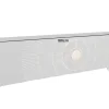 Riess-Ambiente Goldene Möbel|Tv- & Lowboards > Handgearbeitetes TV-Lowboard GOLDEN SUNSET 180cm schwarz mit 3D Schnitzereien gold Mangoholz massiv Metallfüße
