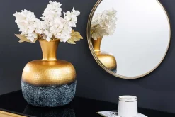 Riess-Ambiente Dekoration|Goldene Möbel ><noscript><img width=