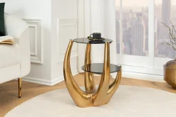 Riess-Ambiente Beistelltische|Goldene Möbel ><noscript><img width=