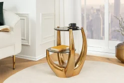Riess-Ambiente Beistelltische|Goldene Möbel ><noscript><img width=