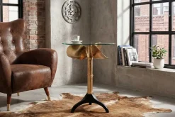 Riess-Ambiente Beistelltische|Goldene Möbel ><noscript><img width=