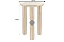 Riess-Ambiente Beistelltische|Goldene Möbel ><noscript><img width=