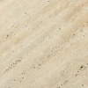 Riess-Ambiente Goldene Möbel|Couchtische & Truhen > Handgefertigter Couchtisch DIAMOND 70cm beige Travertin schwarz Eisen