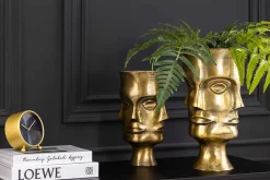 Riess-Ambiente Dekoration|Goldene Möbel ><noscript><img width=