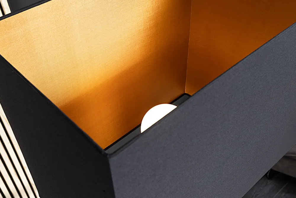 Riess-Ambiente Stehleuchten > Handgefertigte Stehlampe DESIGNED BY NATURE 165cm natur schwarz Regenbaumholz