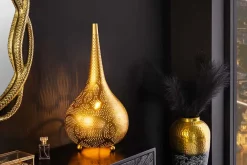 Riess-Ambiente Goldene Möbel|Stehleuchten ><noscript><img width=