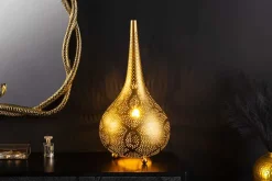 Riess-Ambiente Goldene Möbel|Stehleuchten ><noscript><img width=