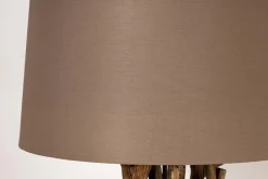Riess-Ambiente Mehr...|Lampen > Handgefertigte Stehlampe WILD NATURE 158cm grau Treibholz Stehleuchte Leinenschirm