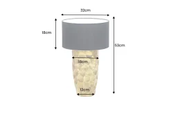 Riess-Ambiente Goldene Möbel|Tischlampen ><noscript><img width=