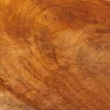 Riess-Ambiente Tischlampen > Handgefertigte Tischlampe HYPNOTIC 50cm natur Teakholz beige mit Leinenschirm