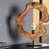 Riess-Ambiente Mehr...|Lampen > Handgefertigte Tischlampe ORGANIC ARTWORK 55cm natur Teakholz
