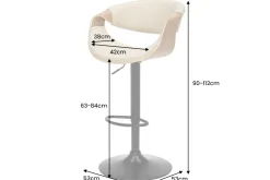 Riess-Ambiente Retro Möbel|Barhocker ><noscript><img width=