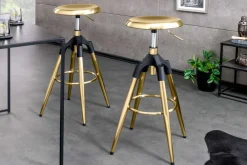 Riess-Ambiente Goldene Möbel|Industrial Loft ><noscript><img width=