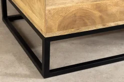 Riess-Ambiente Couchtische & Truhen|Mehr... > Höhenverstellbarer Couchtisch MAKASSAR FUNCTION 110cm natur cream finish Mangoholz massiv