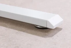 Riess-Ambiente Bürotische > Höhenverstellbarer Schreibtisch WHITE DESK 140cm weiß Metallgestell Bürotisch