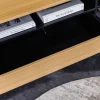Riess-Ambiente Skandinavisch|Tv- & Lowboards > Hängendes TV-Board LOFT 150cm natur schwarz fünf Fächer mit Schublade