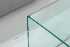 Riess-Ambiente Couchtische & Truhen > Hochwertiges 2er Set Glas Couchtisch FANTOME 100cm transparent