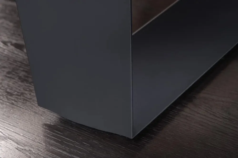 Riess-Ambiente Industrial Loft|Esstische > Imposanter Esstisch ZEUS 210cm natur Eiche schwarz mit U-Gestell Metall