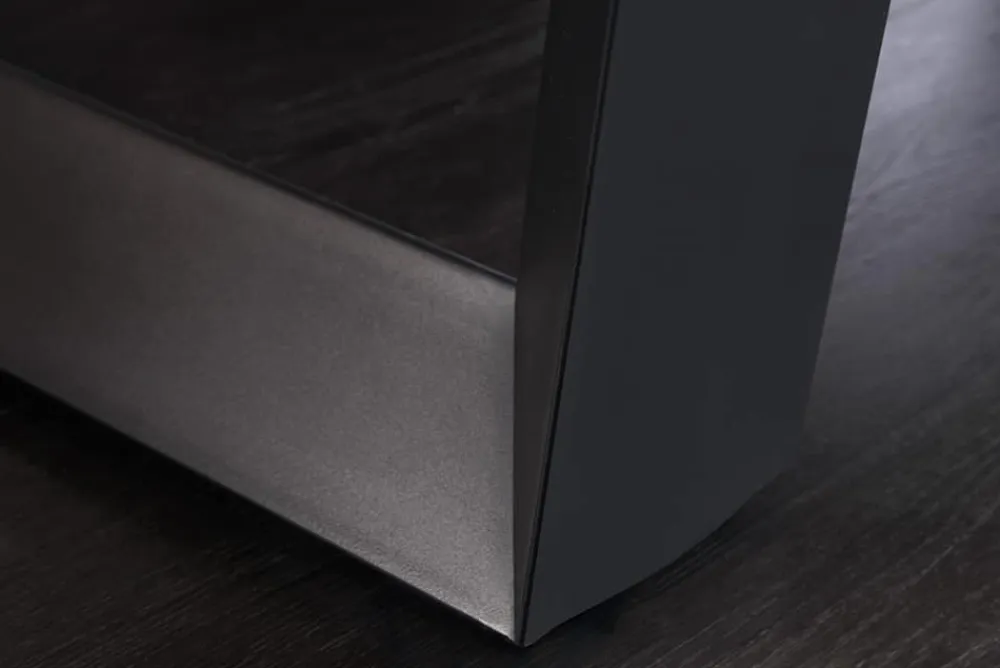 Riess-Ambiente Industrial Loft|Esstische > Imposanter Esstisch ZEUS 210cm natur Eiche schwarz mit U-Gestell Metall
