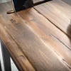 Riess-Ambiente Mehr...|Massivholztische > Industrial Beistelltisch SCANDINAVIA 60cm Akazie Massivholz Laptoptisch mit Tablet-Halterung