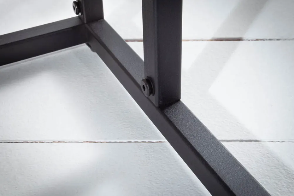 Riess-Ambiente Mehr...|Massivholztische > Industrial Beistelltisch SCANDINAVIA 60cm Akazie Massivholz Laptoptisch mit Tablet-Halterung
