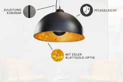 Riess-Ambiente Goldene Möbel|Hängelampen ><noscript><img width=