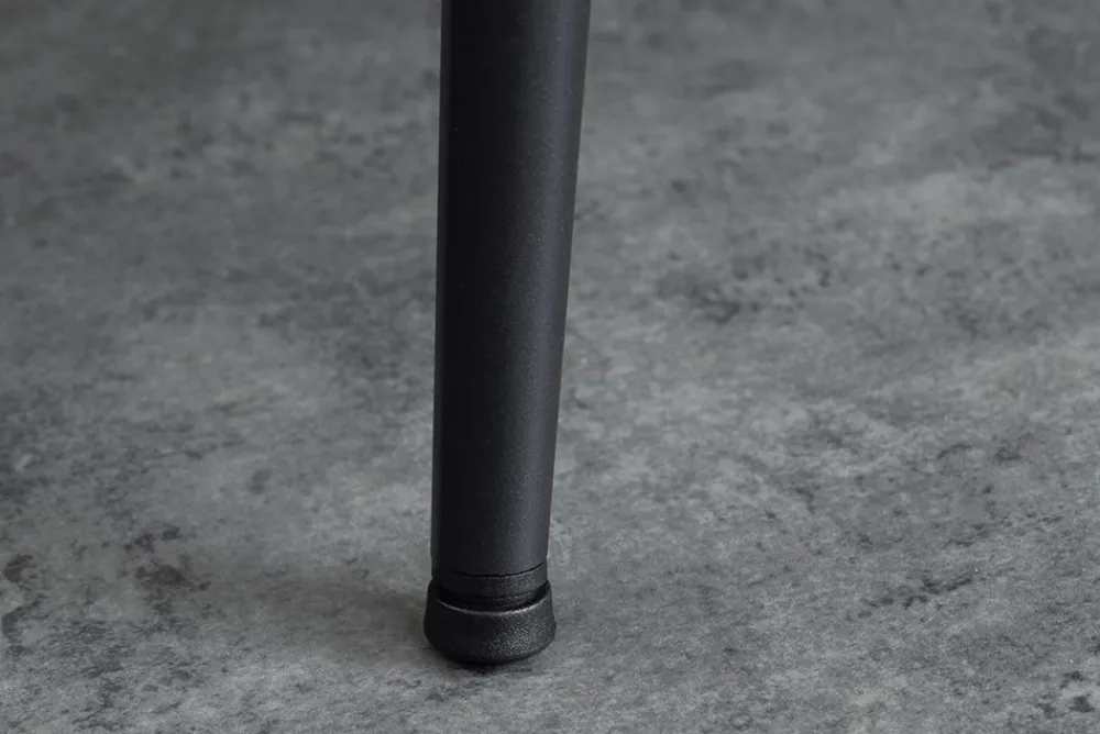 Riess-Ambiente Industrial Loft|Esstische > Industrial Esstisch APARTMENT 120cm grau Beton-Design schwarzes Metallgestell