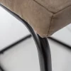 Riess-Ambiente Freischwinger|Industrial Loft > Industrial Freischwinger Stuhl MODENA vintage taupe mit Ziersteppung