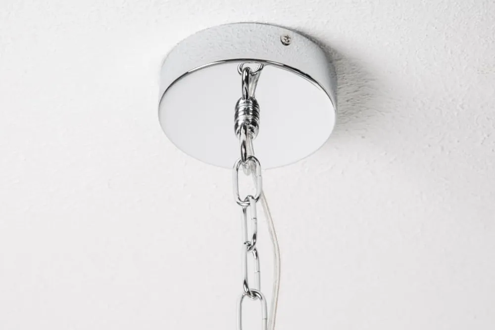 Riess-Ambiente Hängelampen|Industrial Loft > Industrial Hängelampe INDUSTRIAL 45cm silber Chrom Designklassiker