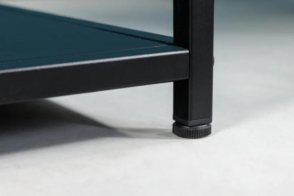 Riess-Ambiente Konsolentische|Industrial Loft > Industrial Regal DURA STEEL 90cm schwarz Metall Konsole