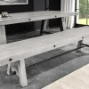 Riess-Ambiente Mehr...|Industrial Loft > Industrial Sitzbank FINCA 200cm grau Pinie recyceltes Massivholz Eisen