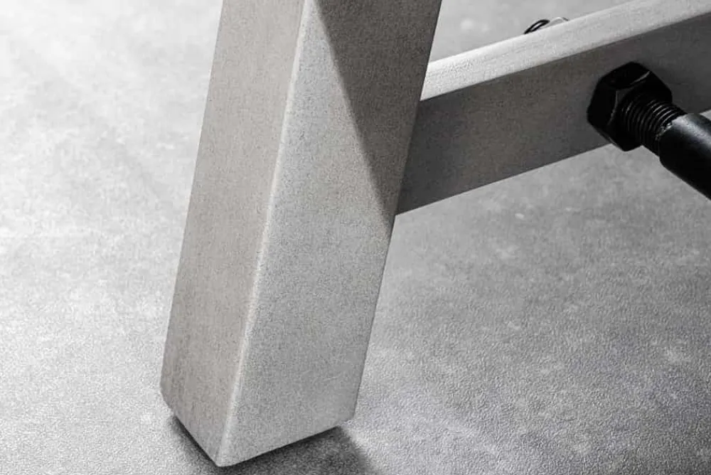 Riess-Ambiente Industrial Loft|Sitzbänke > Industrial Sitzbank FINCA 165cm grau Pinie recyceltes Massivholz Eisen